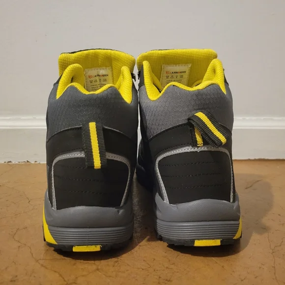 LARNMERN Steel Toe Boots,Mens Work Safety Outdoor Protection Footwear Industrial - Picture 9 of 14